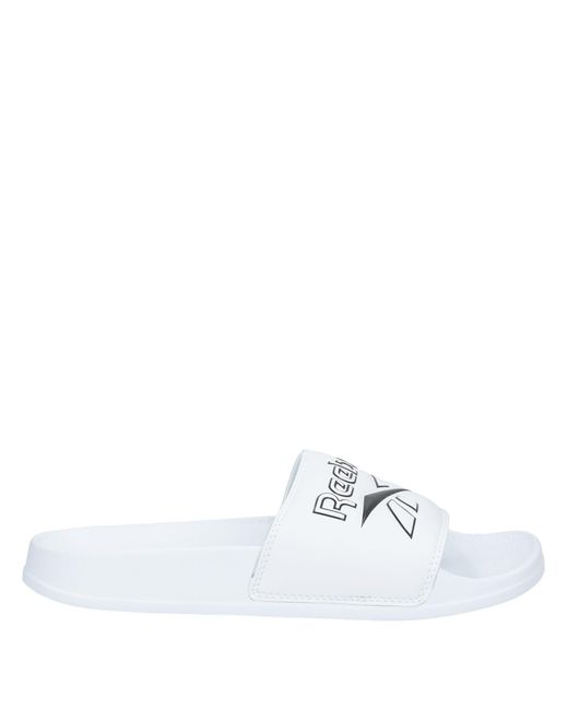 Reebok Rubber Sandals in White for Men 