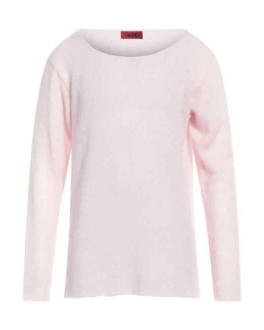 424 Pink Jumper for men