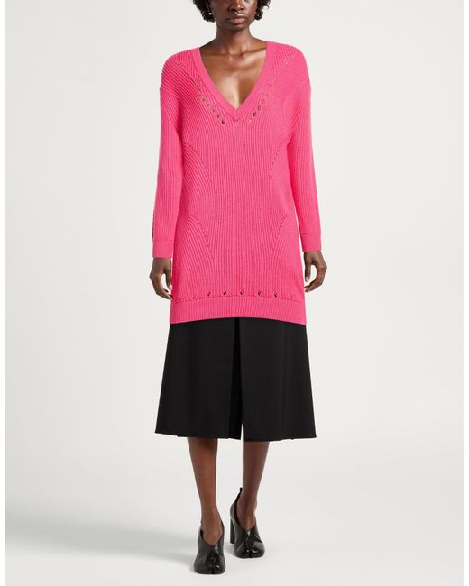 Genny Pink Sweater Wool