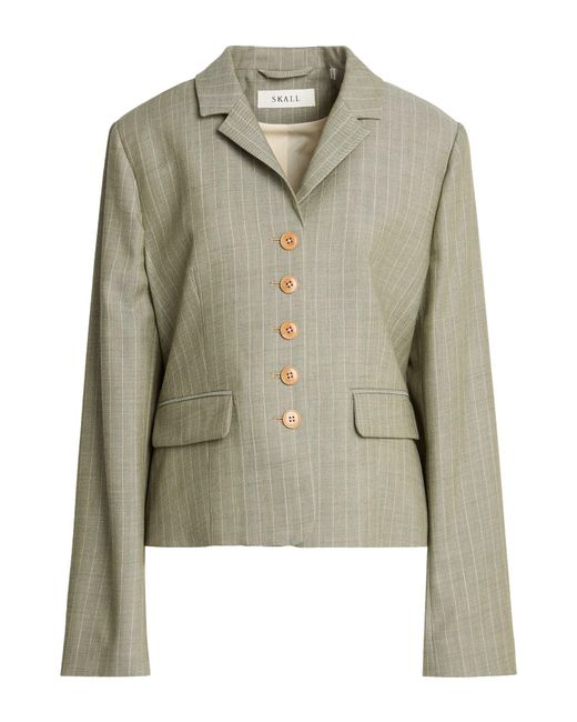 Skall Studio Green Blazer Wool