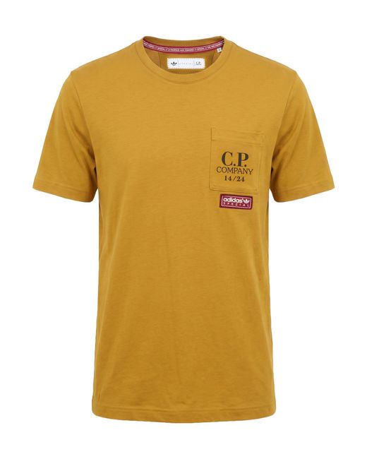 Adidas Originals Yellow T-Shirt for men