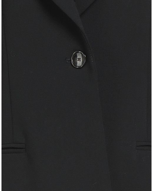 Attic And Barn Black Blazer Polyester, Viscose, Elastane