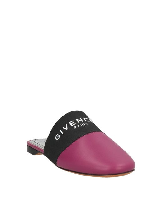 Givenchy Purple Mules & Clogs