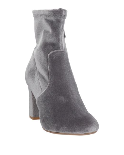 Steve Madden Gray Ankle Boots