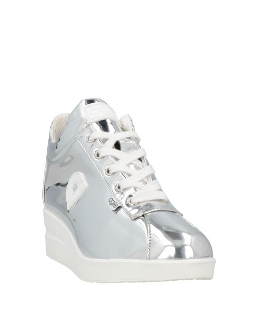 AGILE by RUCOLINE Metallic Sneakers Textile Fibers
