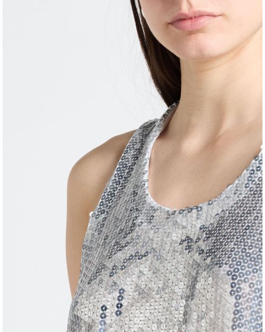 Comme des Garçons Blue Top Polyester