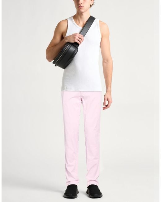 Mason's Pink Pants Cotton, Lyocell, Elastane for men