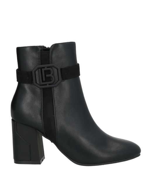 Laura Biagiotti Black Ankle Boots