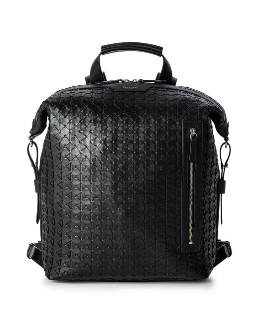Zaino di Serapian in Black da Uomo