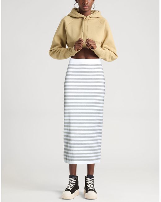 MICHAEL Michael Kors Gray Midi Skirt