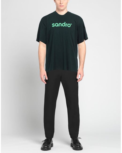 Sandro Green T-shirt for men