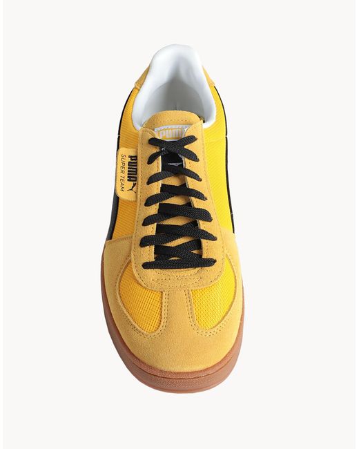 PUMA Yellow Trainers for men