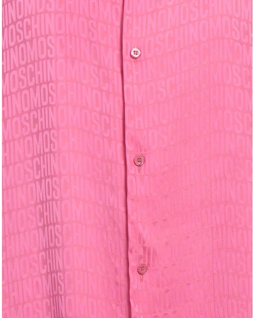 Moschino Hemd in Pink für Herren