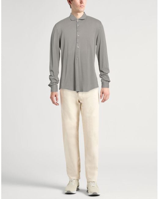 Camicia di Fedeli in Gray da Uomo