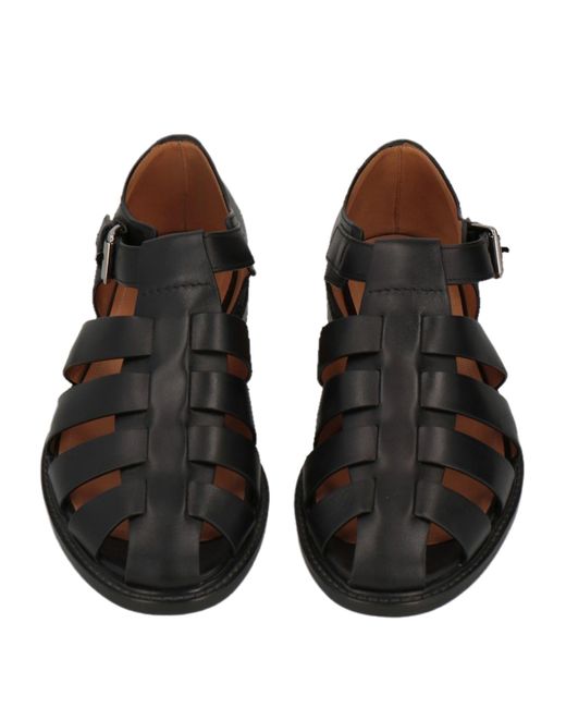 Church's Black Sandals for men
