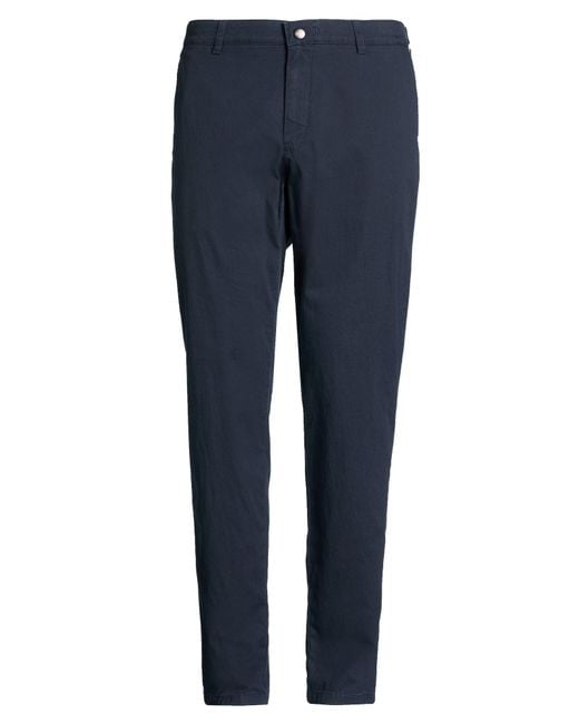Mmx Blue Pants Organic Cotton, Polyamide, Elastane for men