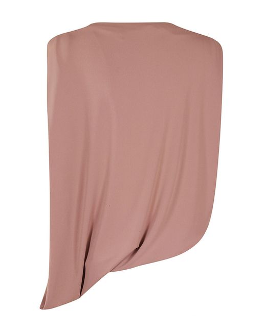 Chemise Erika Cavallini Semi Couture en coloris Pink