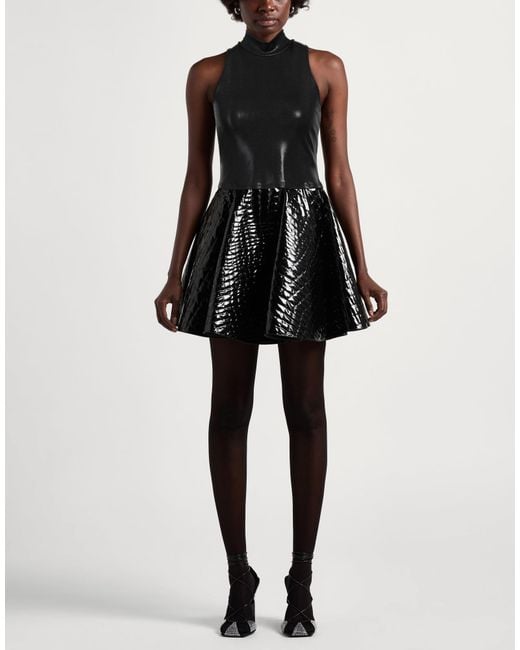 Chiara Ferragni Black Top Polyester, Elastane
