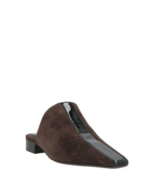 Ferragamo Brown Mules & Clogs