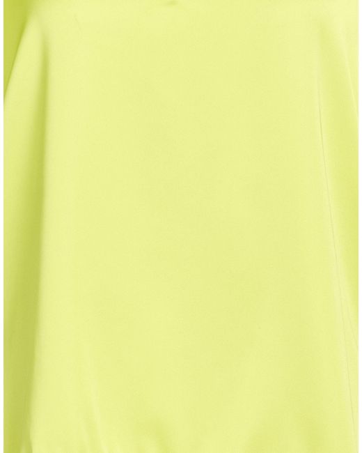 Soallure Yellow Lime Top Polyester, Elastane