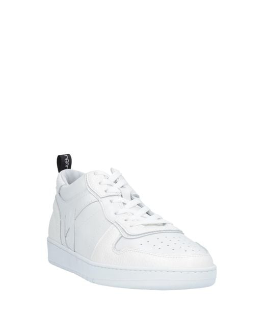 Emanuel Ungaro White Sneakers Soft Leather for men