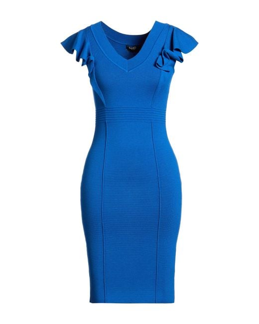 Liu Jo Blue Midi Dresses