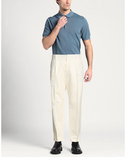 hindustrie White Trouser for men