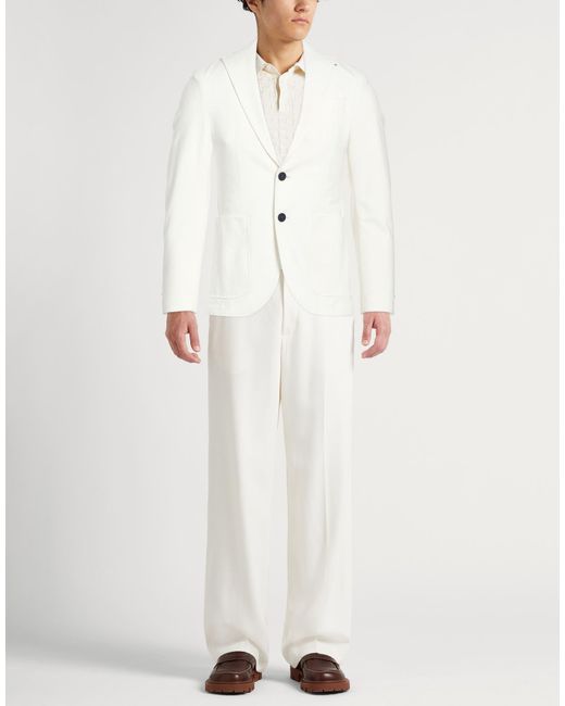 Manuel Ritz White Blazers for men