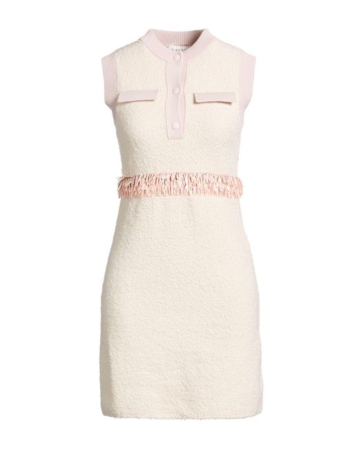 Lanvin Natural Mini Dresses