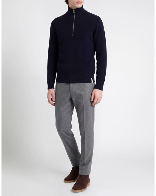 Brooksfield Blue Midnight Sweater Wool, Polyamide for men
