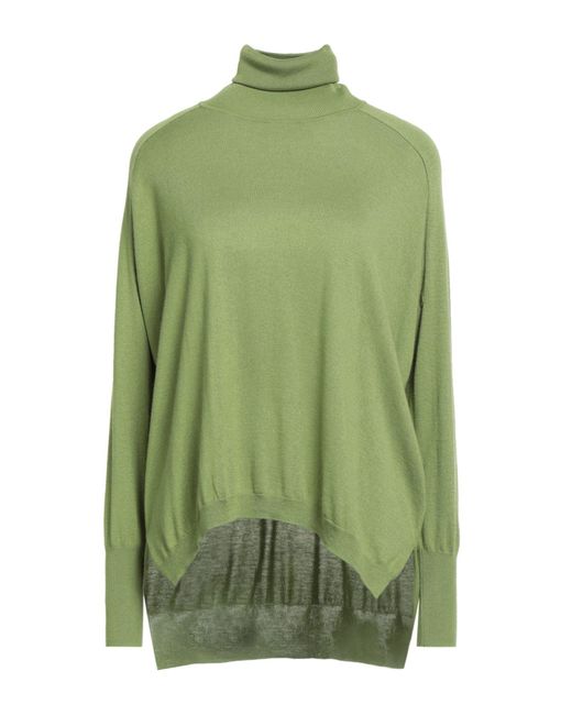 SKILLS & GENES Green Turtlenecks