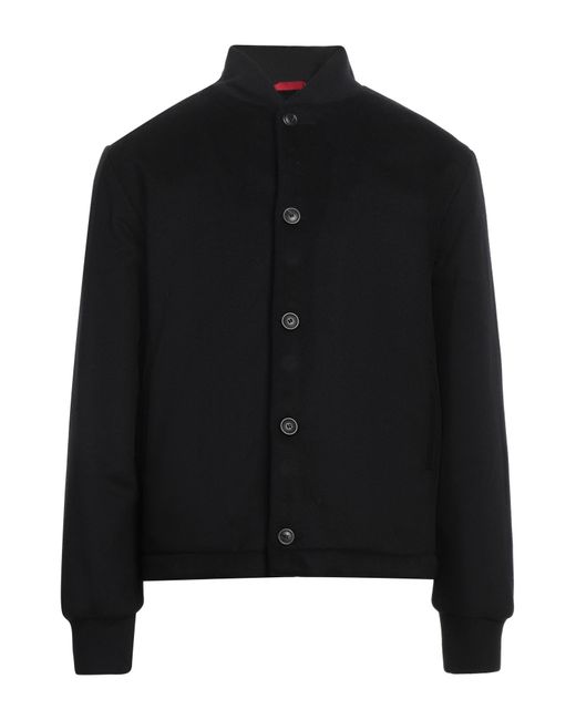 Homecore Black Jacket Wool, Polyamide, Cashmere for men