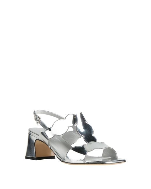 Elata White Sandals