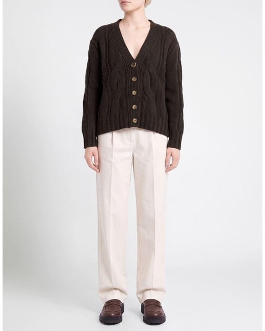 Aragona Black Cardigan Cashmere