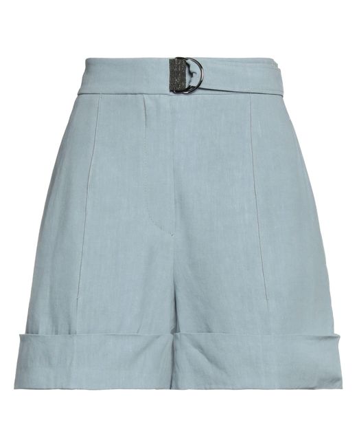 Brunello Cucinelli Blue Shorts & Bermuda Shorts
