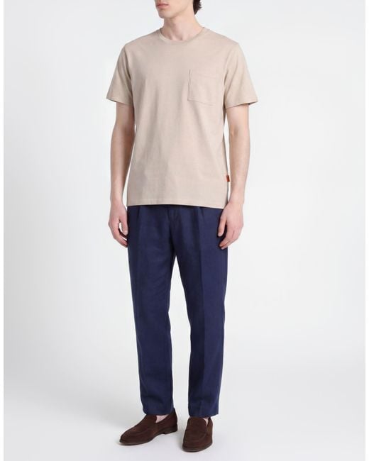 Camiseta Barena de hombre de color Natural