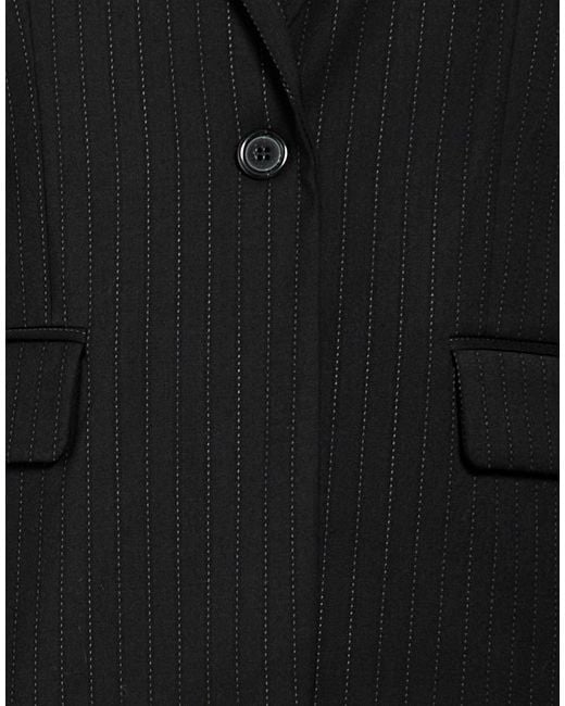 Ottod'Ame Black Blazer Polyester, Virgin Wool, Elastane