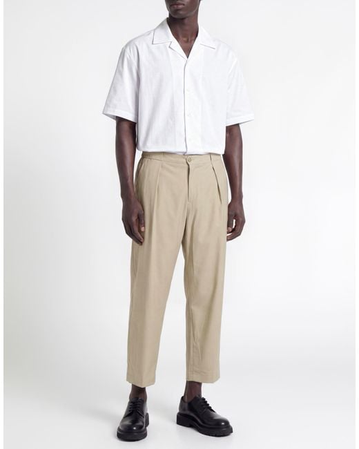 Briglia 1949 Natural Racconta La Sartoria Pants Virgin Wool, Cashmere for men