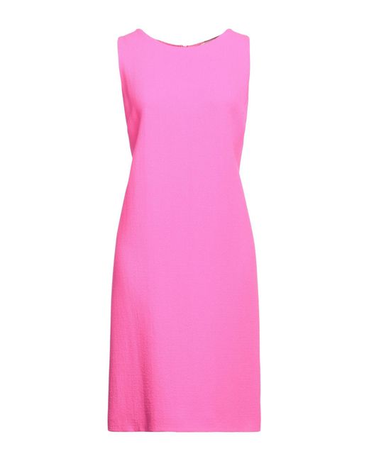 Charlott Pink Midi Dress