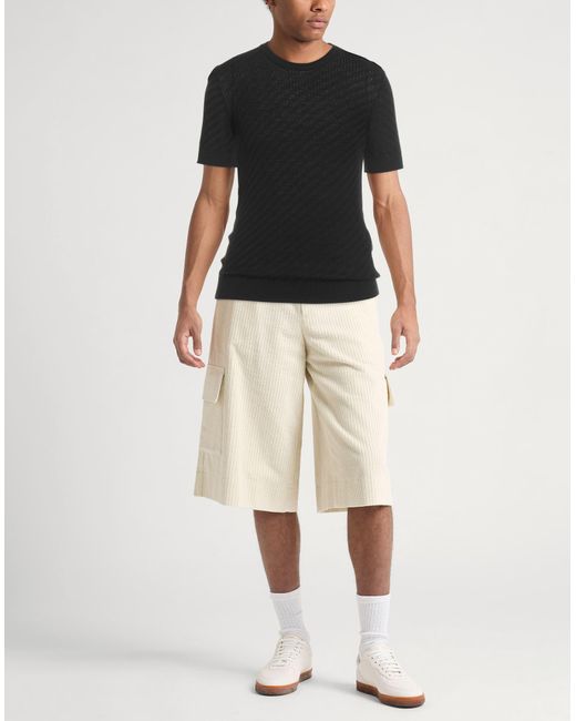 Emporio Armani Black Sweater for men