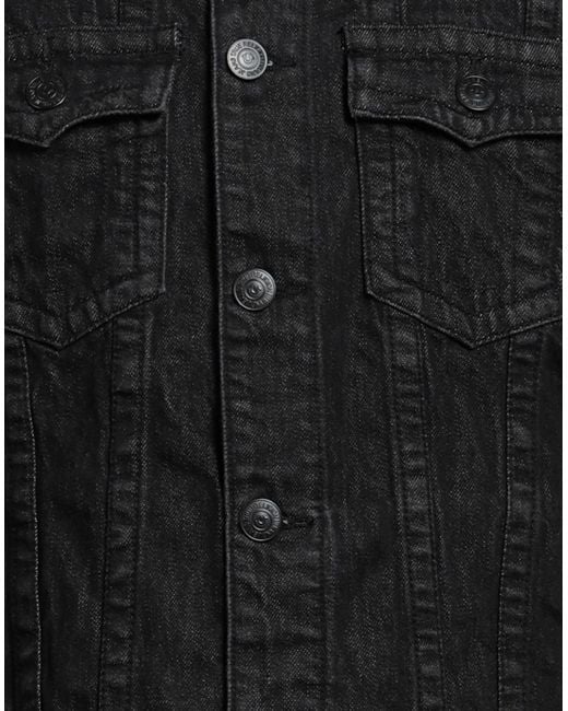Manteau en jean True Religion pour homme en coloris Black