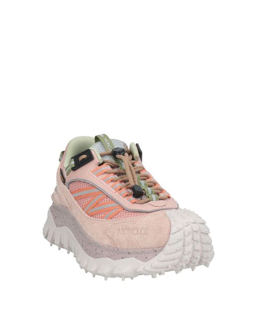 Moncler Pink Sneakers