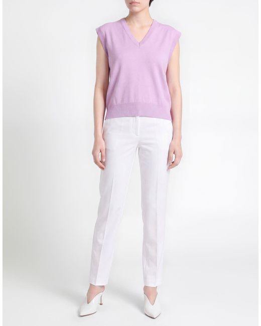Patrizia Pepe Purple Sweater Viscose, Polyamide