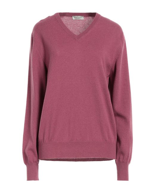 Bruno Manetti Pink Sweater Cashmere