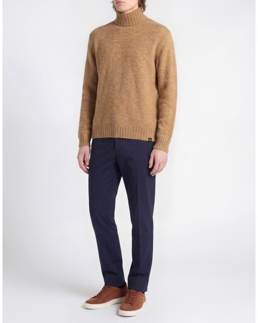 Colmar Natural Sand Turtleneck Acrylic, Mohair Wool, Wool, Elastane for men