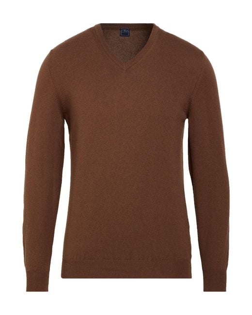 Pullover Fedeli de hombre de color Brown