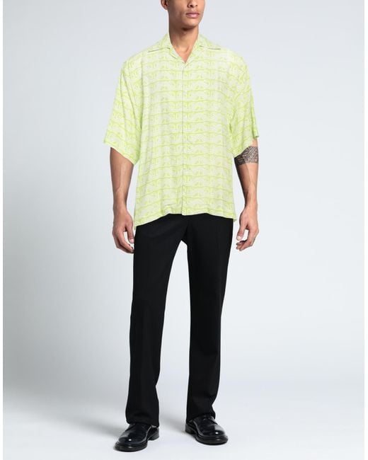 Camisa Gcds de hombre de color Yellow