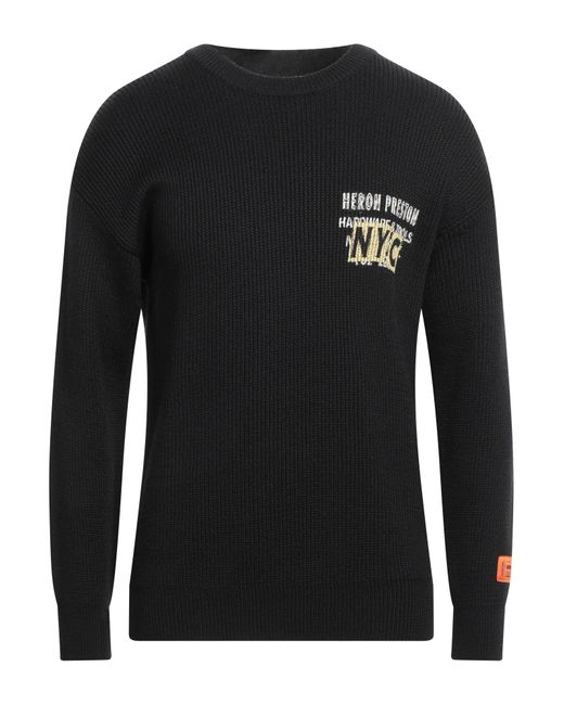 Heron Preston Black Sweater for men