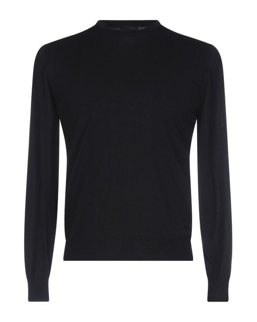 Drumohr Black Jumper for men