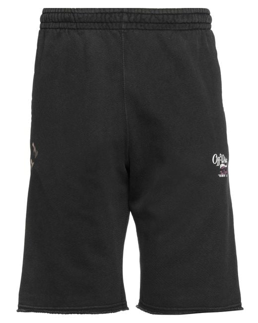 Off-White c/o Virgil Abloh Black Shorts & Bermuda Shorts for men